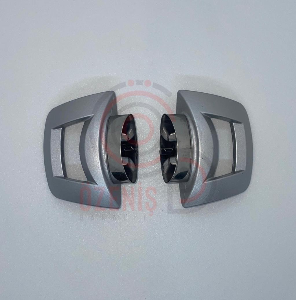 Tencere Kulp Elmas Metalik Gri