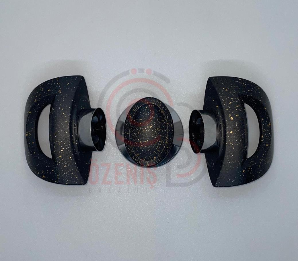 TENCERE KULP TRUVA SİYAH ALTIN